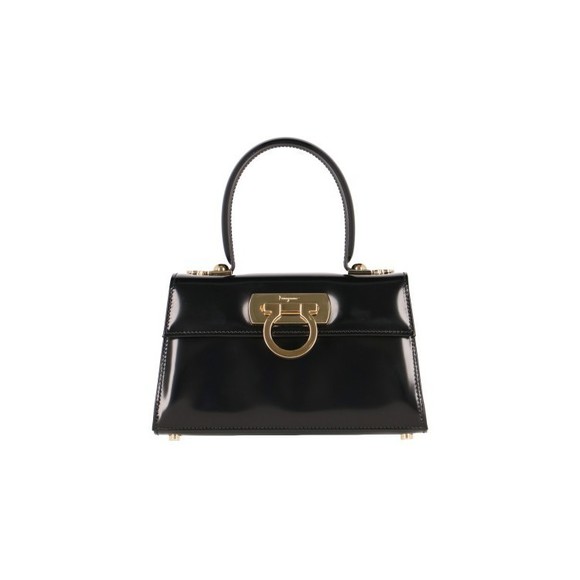 Salvatore Ferragamo Handbags - Ferragamo East-West Iconic Handbag – Black - NWT
